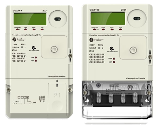 Compteur prépayé monophasé BS — 2